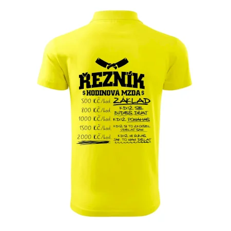 Hodinová mzda řezník