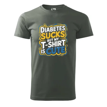 Diabetes sucks but my t-shirt is cute