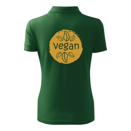 Vegan hnědá kruh