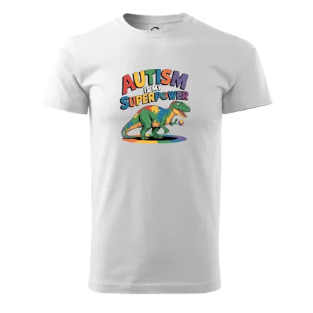 Stojící Rex Autism is my superpower
