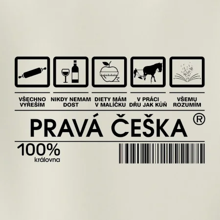 Čárový kód  - Pravá Češka