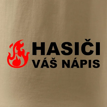 Hasiči (oheň, název sboru - vlastní nápis)