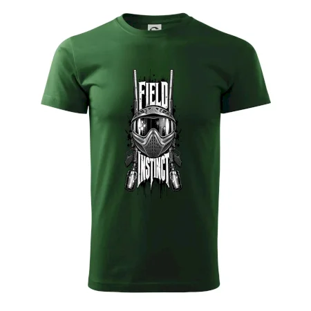 Černobílá maska field instinct paintball