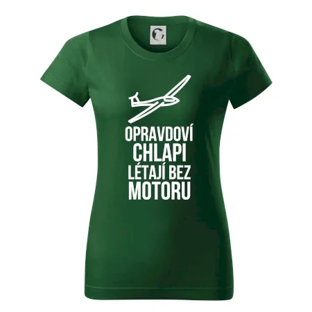 Opravdovi chlapi létají bez motoru