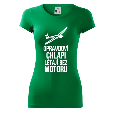 Opravdovi chlapi létají bez motoru