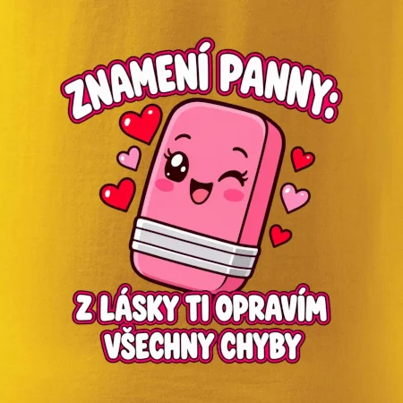 Znamení Panny Z lásky ti opravím všechny chyby