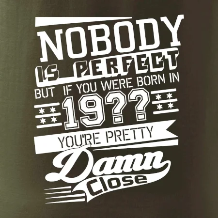 Nobody is perfect - Vlastní ročník