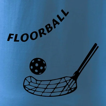 Floorball nápis šikmo