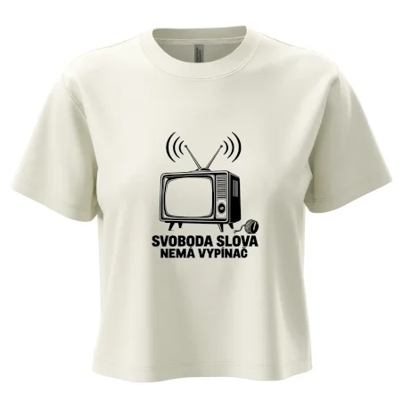 Svoboda slova nemá vypínač retro televize