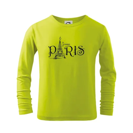 Paris nápis Eiffelovka rovný