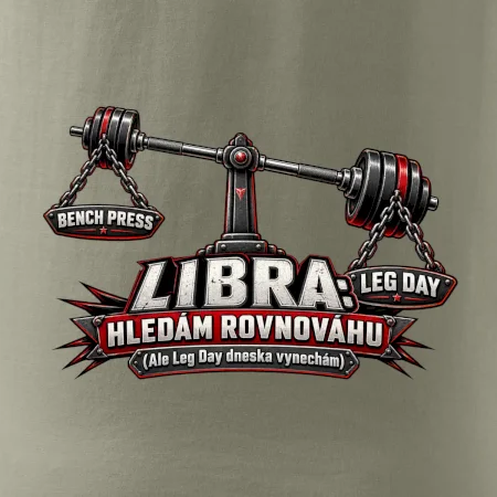 Váhy Leg Day vs Bench Press