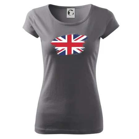 Britská vlajka roztrhaná