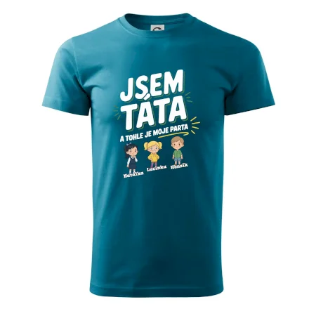 Jsem táta a tohle je moje parta  (obrázky a jména dětí)