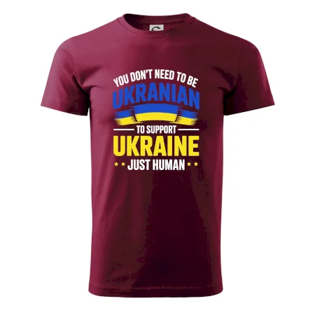 You don't need to be Ukrainian to support Ukraine just human