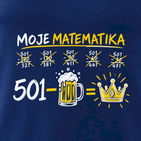 Moje matematika 501 - pivo = vítězství