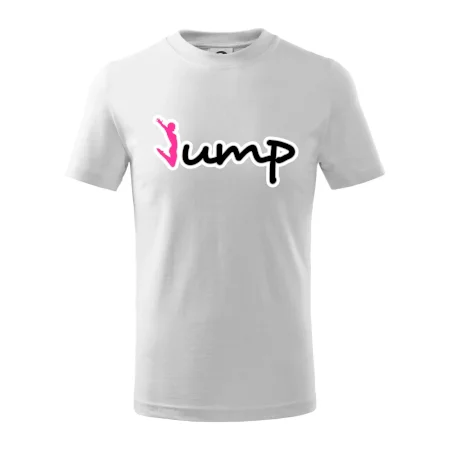 Jump - nápis a panáček