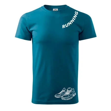Running nápis šikmo