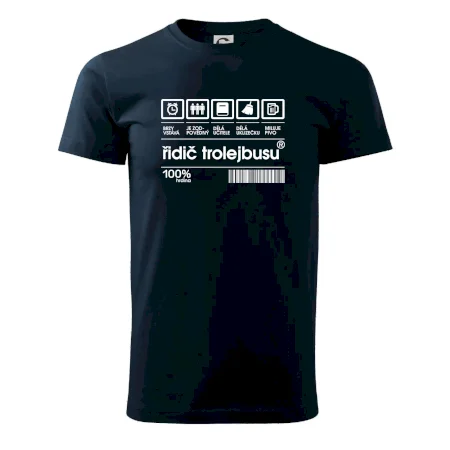 Čárový kód -  Řidič trolejbusu