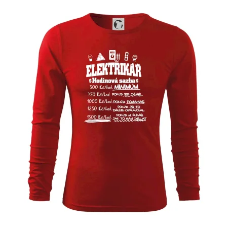 Elektrikář hodinová sazba