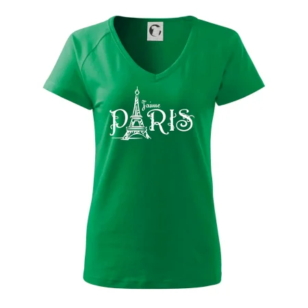 Paris nápis Eiffelovka rovný