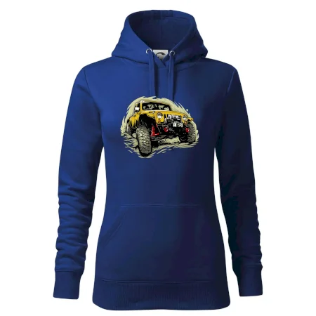 Žlutý offroad s navijákem