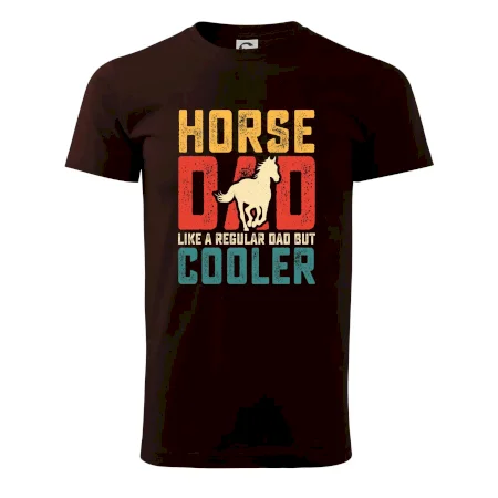 Horse dad like a regular dad but cooler