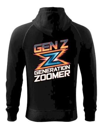 Generace Z - Gen Z barevný nápis