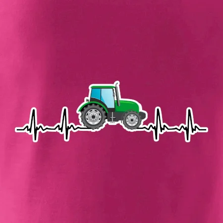 Traktor barevný ekg
