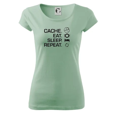 Eat sleep repeat Cache