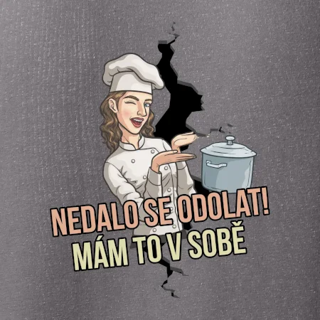 Nedalo se odolat, mám to v sobě kuchařka