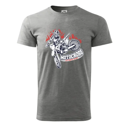 Motocross extreme sport fire
