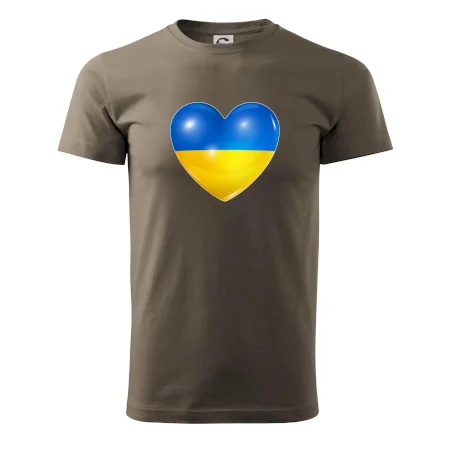 Ukrajina srdce vlajka