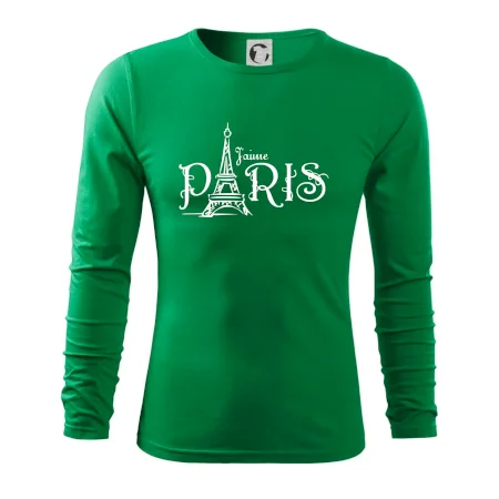 Paris nápis Eiffelovka rovný