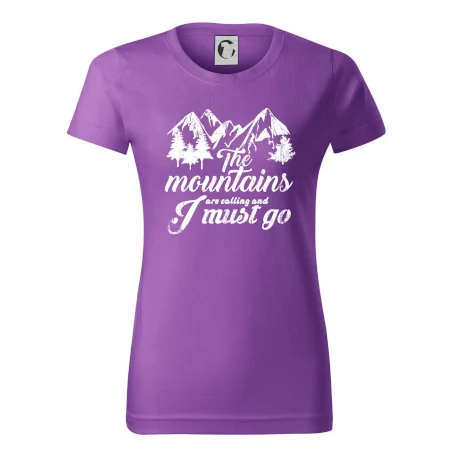 The mountains are calling and i must go