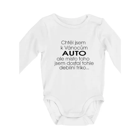 Chtěl jsem k Vánocům auto