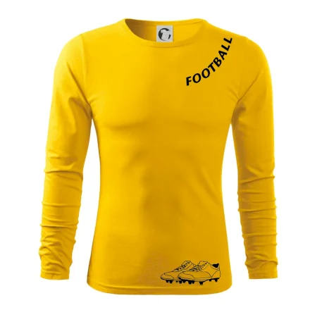 FOOTBALL nápis šikmo