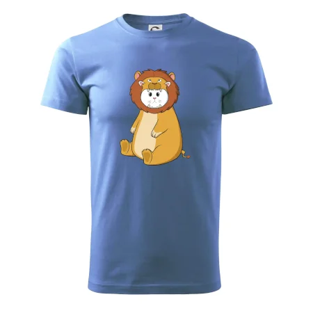 Kočka v převleku lva