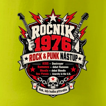 Ročník 1976 rock a punk