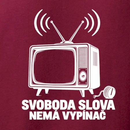 Svoboda slova nemá vypínač retro televize