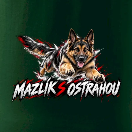 Mazlík s ostrahou - německý ovčák