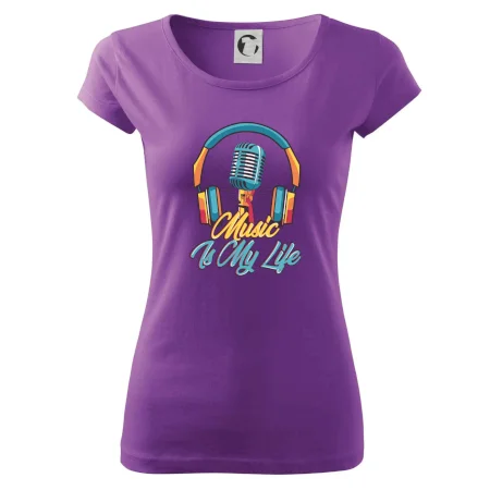Music is my life sluchátka