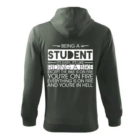 Being a student - bike