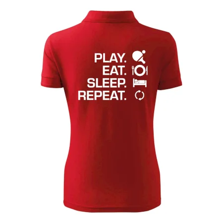 Stolní tenis - eat sleep