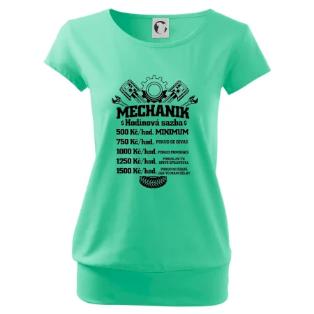 Mechanik - hodinová sazba