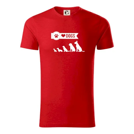 I love dogs - tlapka
