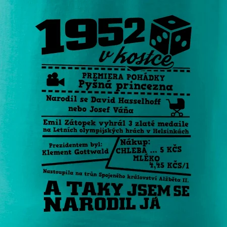1952 v kostce