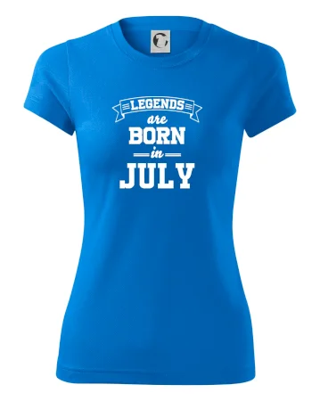 Legends are born in July