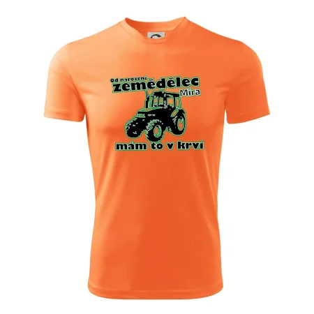 Od narození zemědělec, mám to v krvi