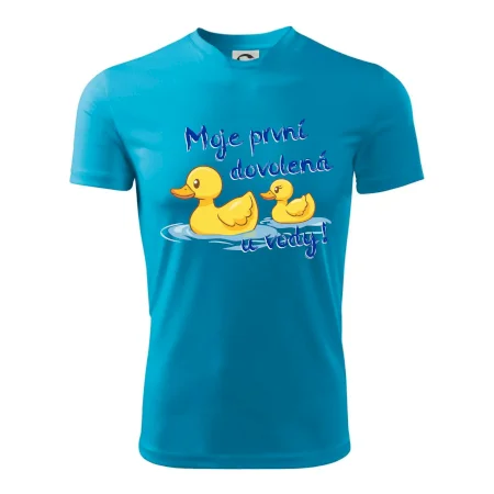 Moje první dovolená u vody - holčička