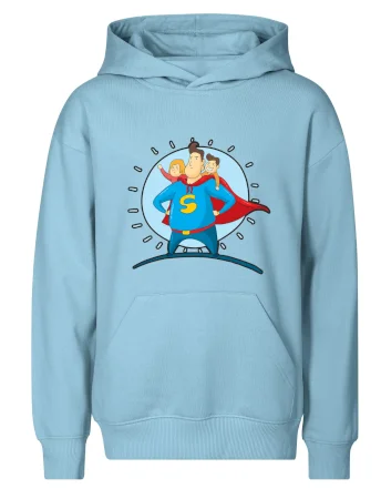 Táta superman - holka a kluk